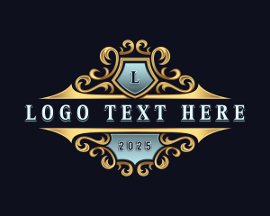 Elegant Luxury Crest logo