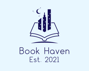 City Library Book  logo