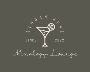 Cocktail Wine Bar logo design