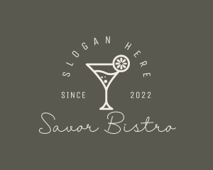 Cocktail Wine Bar logo design