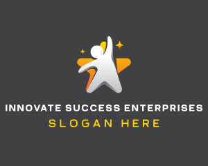 People Leadership Success logo design