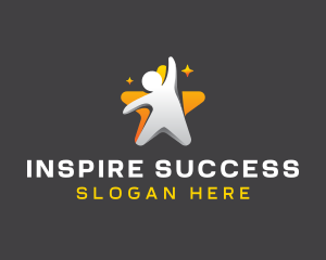 People Leadership Success logo design