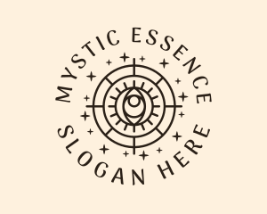 Mystic Fortune Telling Eye logo design