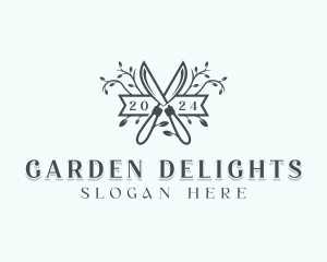 Grass Cutter Gardening logo design