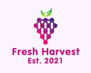 Grape Fruit Produce logo