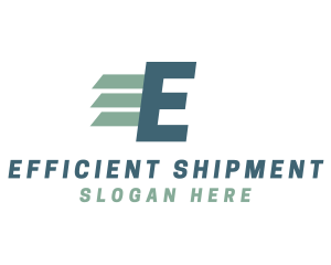 Logistics Courier Business logo design