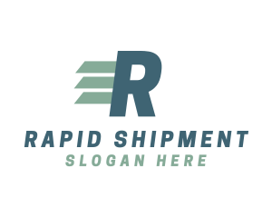 Logistics Courier Business logo design