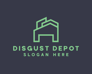 Storage Facility Building  logo design