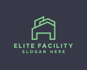 Storage Facility Building  logo design