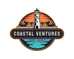 Lighthouse Coast Beacon logo design