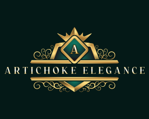 Elegant Royal Crest logo design