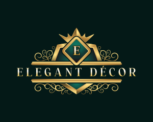 Elegant Royal Crest logo design