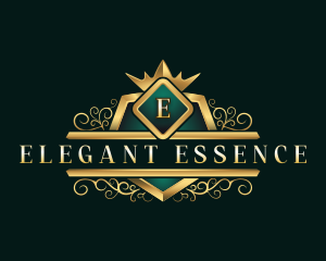 Elegant Royal Crest logo design