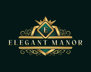 Elegant Royal Crest logo design