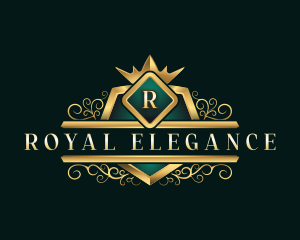 Elegant Royal Crest logo design