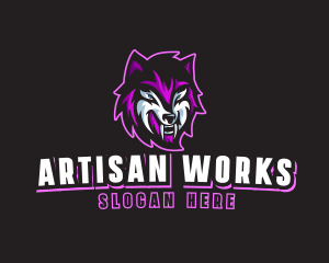 Wolf Beast Hunter logo design