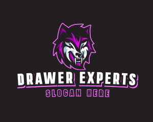 Wolf Beast Hunter logo design