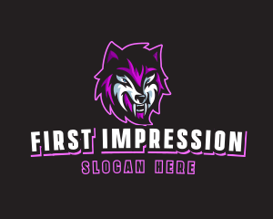 Wolf Beast Hunter logo design