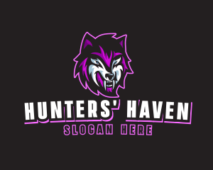 Wolf Beast Hunter logo design