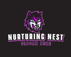 Wolf Beast Hunter logo design