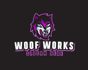 Wolf Beast Hunter logo design