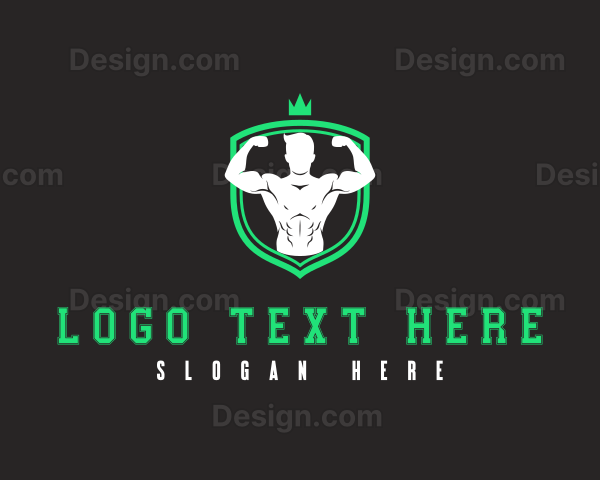 Fitness Masculine Man Logo