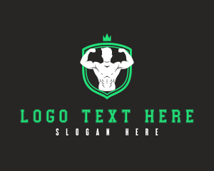 Fitness Masculine Man logo