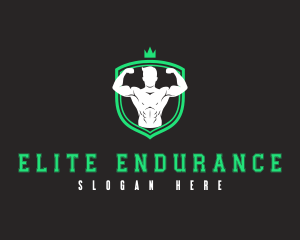 Fitness Masculine Man logo design