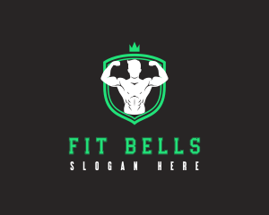 Fitness Masculine Man logo design