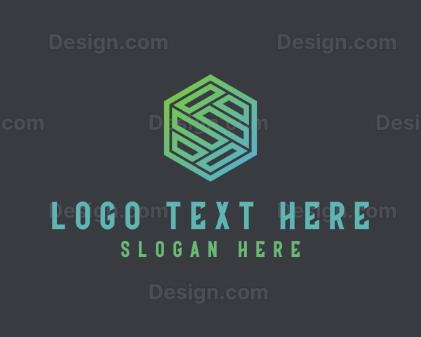 Polygon Abstract Hexagon Logo