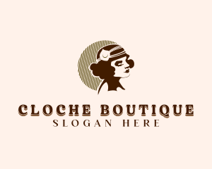 Woman Fashion Milliner logo design