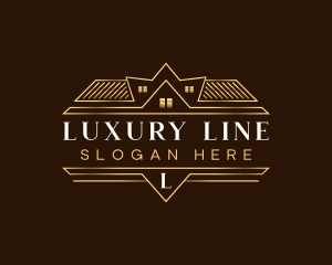 Luxury Crown Real Estate logo design