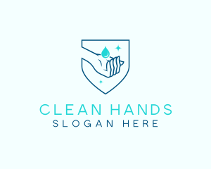 Hand Sanitizer Clean logo