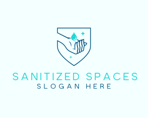 Hand Sanitizer Clean logo