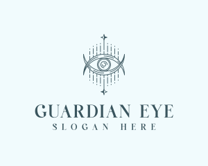 Astrology Boho Eye logo design