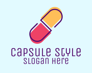 Creative Capsule Medicine  logo design