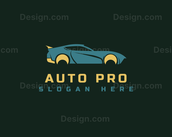 Sports Car Auto Logo