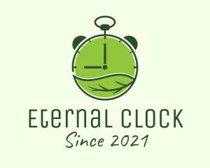 Alarm Clock Environmental  logo design