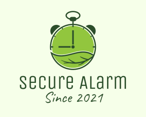 Alarm Clock Environmental  logo design