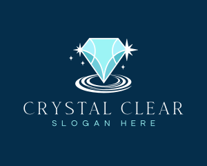Luxury Crystal Diamond logo design