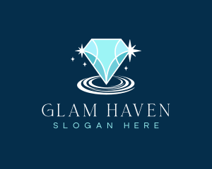 Luxury Crystal Diamond logo design