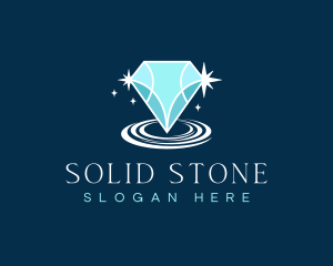 Luxury Crystal Diamond logo design