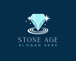 Luxury Crystal Diamond logo design