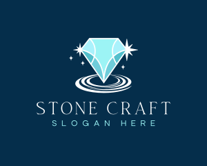 Luxury Crystal Diamond logo design