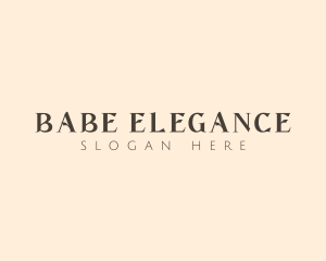 Elegant Luxury Beauty logo design