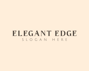 Elegant Luxury Beauty logo design