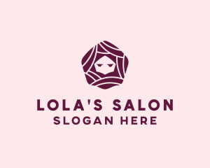 Hexagon Hair Salon logo design