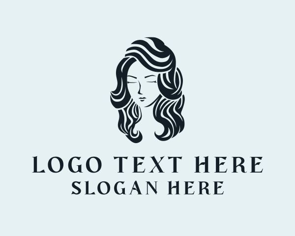 Hair Style logo example 1