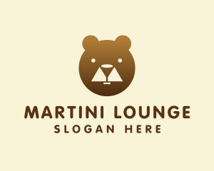 Martini Bear Pub logo