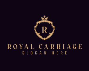 Royal Crown Shield logo design